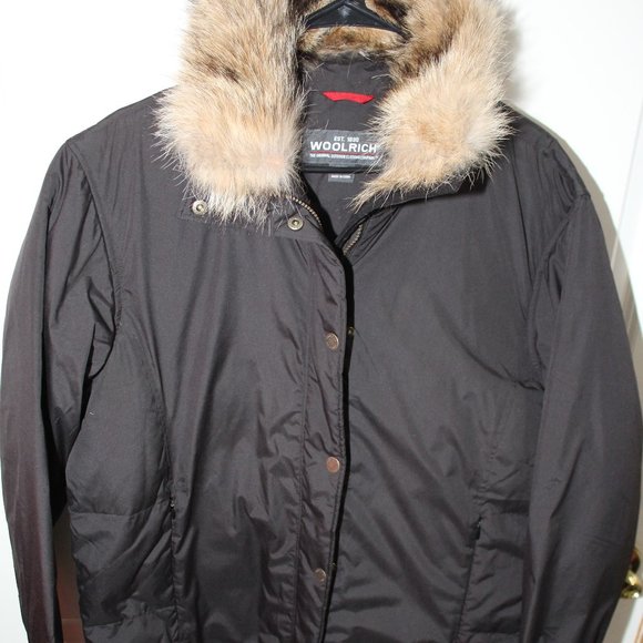 Women's Woolrich Ambler Jacket Black Medium M - Picture 1 of 4